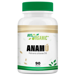 Anamú en Cápsulas 100% natural. Petiveria alliacea D3. Propiedades antioxidantes los cuales ayudan a bloquear los radicales libres. Producto homeopático.